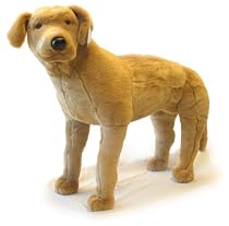 World Safari Plush Dog 31" Lab