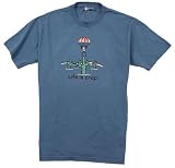 Skydiver - Life is Crap T-shirt Short Sleeved 100% Cotton