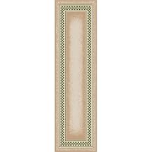Old Gingham Rug - Opal/ Peridot (2'1"x7'8" Runner)