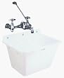 WALL MOUNT SINK (Mustee, E. L. 16K)