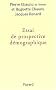Essai de prospective d�mographique