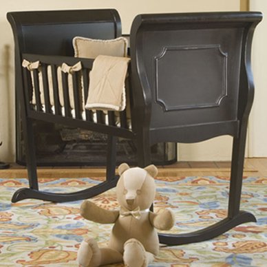 Baby: Ebony Sleigh Cradle