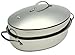 Cuisinart Chef's Classic Nonstick Stainless 15-Inch by 11-Inch Large Roaster with Domed Cover