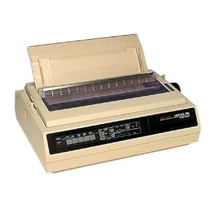 Okidata Ml395 24-Pin 607Cps Wide Black 120V Epson IBM by 