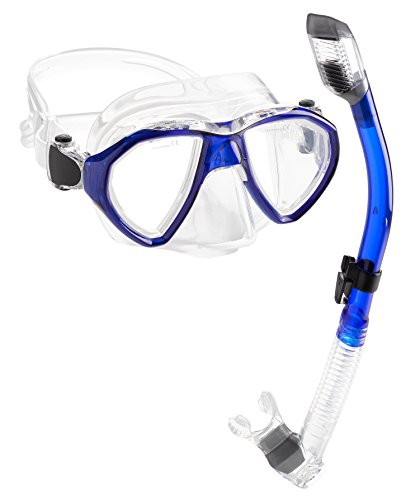 Phantom Aquatics Mexico Mask Dry Snorkel Set