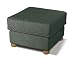 Storage Foot Stool Alexander Forest Green
