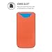 iPhone SE, 5s and 5 Case, Snugg Apple iPhone SE, 5s and 5 Orange Leather Pouch Case [Card Slot] Apple iPhone SE, 5s and 5 Pouch Case Cover Executive Design