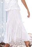 Denim 24/7 Plus Size French Skirt