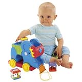 Fisher-Price Peek a Blocks Poppity Pop Elephant