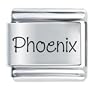 Name Phoenix Gift Laser Italian Charm
