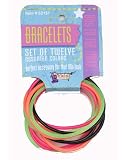 Set of Twelve Assorted Color Bracelets