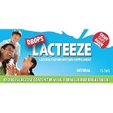 Lactase Enzyme Lacteeze Drops 15.5 ml Liquid by Gelda Scientific