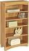 Bamboo 5 Shelf Bookcase - Natural Bamboo