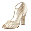 Jessica Simpson Women's Liza Open Toe Pump,Ivory,7.5 M