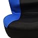 2 Pc Blue Dolphin 2 Tone Integrated High Back Seat Covers for CAR SUV Van