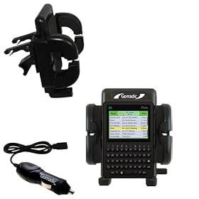 Peek GetPeek Pronto Auto Vent Holder with Car Charger - Uses Gomadic TipExchange