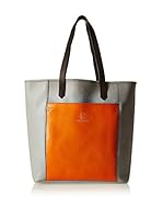 Francesco Biasia Bolso shopping Roquette (Naranja / Gris)