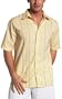 Cubavera Men's Short Sleeve Panel Shirt