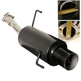 1992-1996 Honda Prelude 4Carbon Tip Axleback Exhaust Bolt on Muffler by RS Type