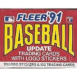 1991 Fleer Baseball Update Cards Unopened Factory Set (132 cards) Lots of rookie cards!!