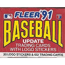 1991 Fleer Baseball Update Cards Unopened Factory Set (132 cards) Lots of rookie cards!!