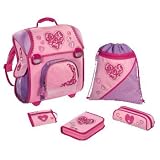 Eigenschaften Hama / Step by Step Schulranzen Set Pink Heart II