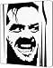 Jack Nicholson The Shining Large Original Acrylic Painting On Canvas (Not a print) 2-Colour
