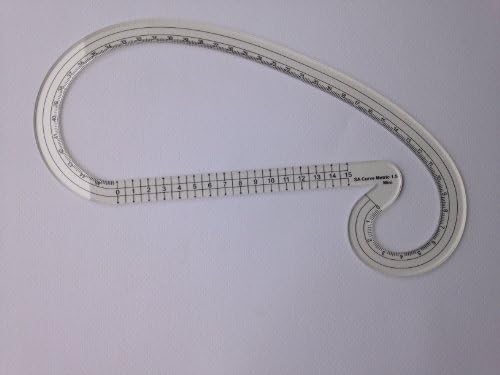 SA Curve 1.5cm Mini Ruler