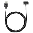 New Sync and Charge USB Cable for Apple iPad (Black, Color), also support iPhone 3G 3GS 4G, iPod Touch 2G 3G 4G, iPod Nano.