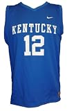 Kentucky Wildcats #12 Youth Replica Blue Jersey (Large (16-18))