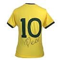 Pele Signed Brazil Shirt With Number 10