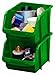 Stack-On BIN-10 Medium Parts Storage Organizer Bin, Green