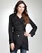 Tulip Trench Coat - BLACK (L)