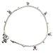 Indian Bridal Look Sterling Silver Women Jewelry Handmade Enamel Anklet (Free Shipping) Ankt0005 Indian Bridal Look Sterling Silver Women Jewelry Handmade Enamel Anklet (Free Shipping) Ankt0005