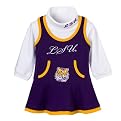 Newborn Girls' 2-pc. Cheerleader Set - LSU