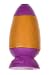 Lava Lamp (Purple): Mini-Eraser - Gomu Eraserland: Collectible Erasers Series #1 (G605)