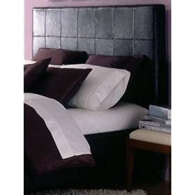 CLOSEOUT SPECIAL! - Emerson King Size Headboard in Black - Fashion Bed Group - B52LC6 by Fashion Bed Group