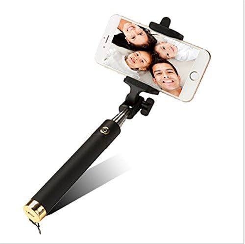 SELFIE STICK BLUETOOTH Premium Compact Foldable Wireless Monopod Selfies with built in remote shutter for self portrait with Android &amp; IOS Nexus, iPhone, Galaxy etc.SPRING TO ACTION Be in the picture