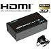 Ligawo 3D HDMI Splitter 1x2 High Speed HDMI - Verteiler 1 zu 2 Y-Adapter Kabel 1080p FullHD 2-fach/ 2-port/ 1 an 2 Matrix - Neuste Generation mit Enhanced 3D Unterst�tzung (Sony, LG, Samsung, Panasonic, Sharp, Toshiba, Philips)