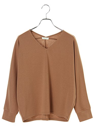 (アースミュージック＆エコロジー) earth music&ecology ・Vネックドルマンプルオーバー