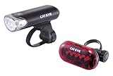 Cateye Front EL135 & Rear LD150 LED Lightset