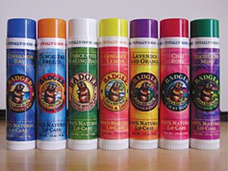 Badger Lip Balm in Highland Mint, .15 oz