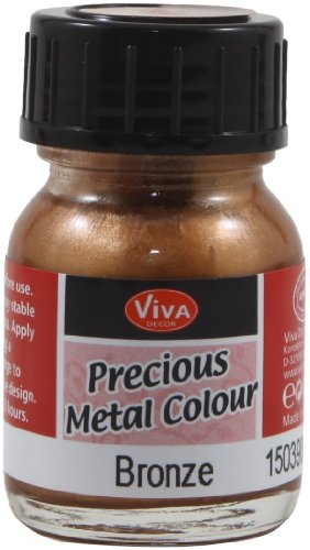 Viva Decor .8-Ounce Bronze Precious Metal Liquid Color
