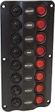 Seasense Led Switch Panel 8 Gang