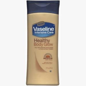 Vaseline Intensive Care Healthy Body Complextion Lotion, Medium Skin Tone - 10 OZ