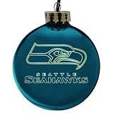 Seattle Seahawks Laser Etched Ornament