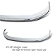 94-01 Dodge Ram OEM Style Grill Shell All Chromed Upper Bumper Pad Image