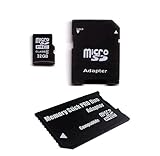 Komputerbay 32GB MicroSD SDHC Microsdhc Class 6 with Micro SD Adapter and Pro Duo Adapter