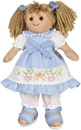 My Doll 32 cms. "Picnic" doll with light blue chequered dress