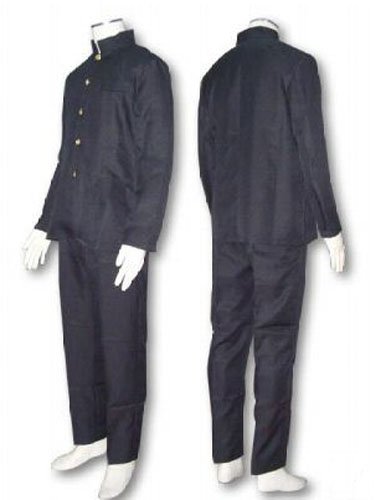 Japanese Anime Cosplay Costume - Formal Male School Uniform Black